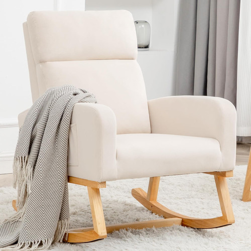 Rocking chair nursery glider - -,