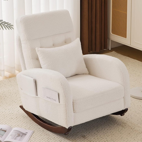 Teddy fleece low seat rocking - teddy,