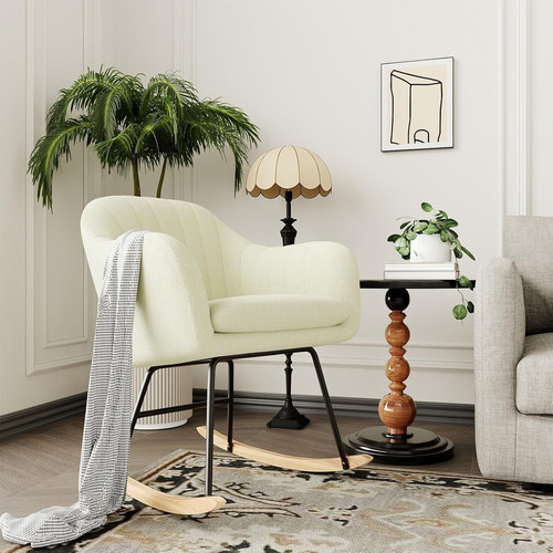 Ergonomic beige upholstered - ergonomic,