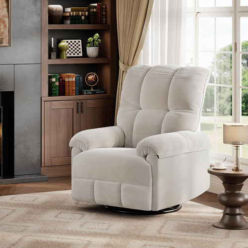 Recliner chair overstuffed - recliner,