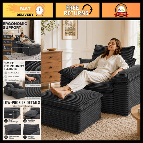 Oversized accent chair - 48",