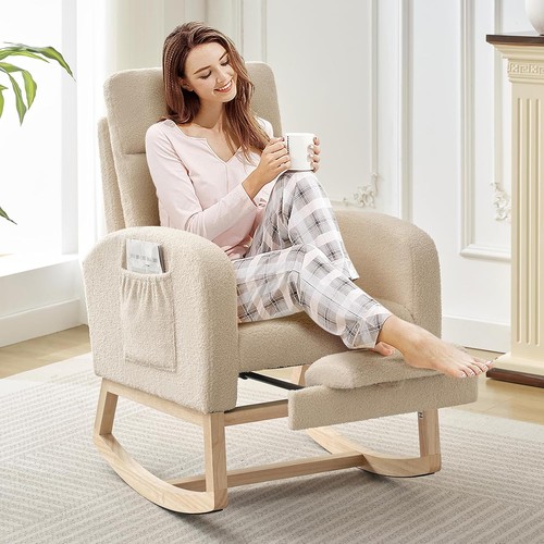 Glider nursery rocking chair - rocking,
